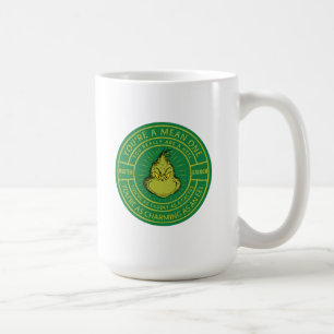 Du är ett Elak, ett Mister Grinch Badge Kaffemugg
