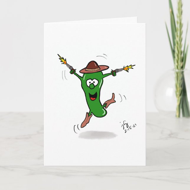 Du är ett hälsningskort för Hett Tack Kort (Framsida)