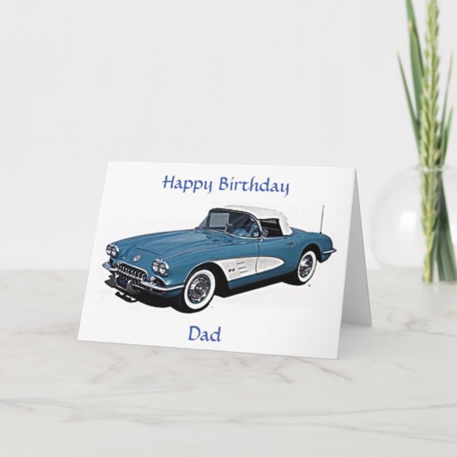 **DU ÄR ETT KLASSISKT PAPPA** GRATTIS PÅ FÖDELSEDA KORT (Framsida)