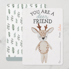 Du är ett klassrum i Hjort Friend Valentines day
