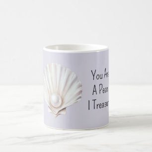 Du Är Ett Pärlskal Jag Skattar Kaffemugg