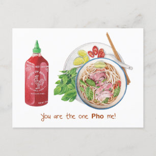 Du är ett Pho Me-kort Vykort