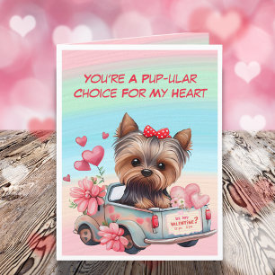Du är ett populärt val för min hjärthund Valentine Helgkort