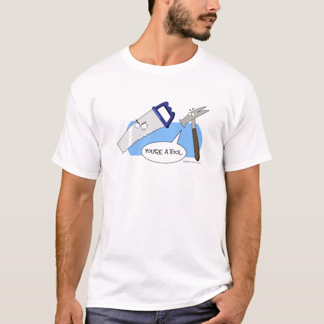 Du är ett verktyg t-shirt (Framsida)