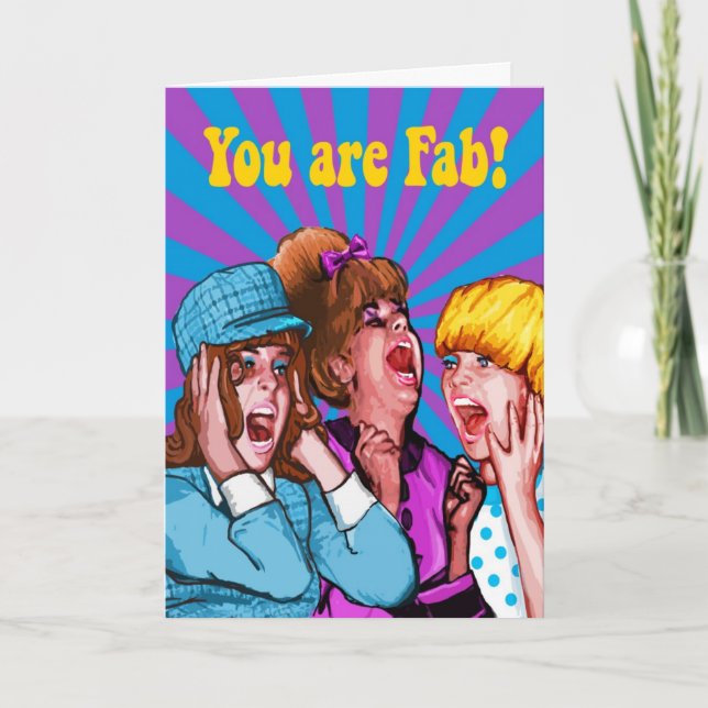 Du är Fab Kort (Framsida)