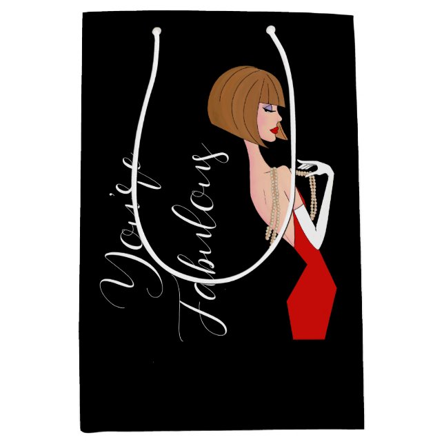 "Du är Fabulous" DIVA Gift Bag (Framsidan)