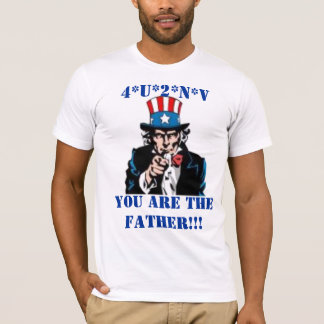 DU ÄR FADERN!!! , 4*U*2*N*V TEE