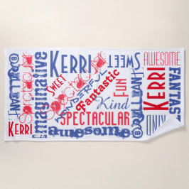 Du är fantastisk personifierad rött, vit och blått