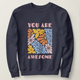 Du Är Fantastisk – Positiv Bekräftelse Motivation T Shirt