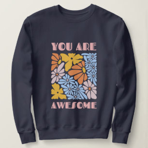 Du Är Fantastisk – Positiv Bekräftelse Motivation T Shirt