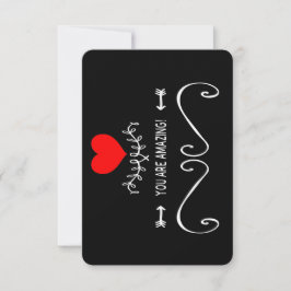 Du är Fantastisk! Tack Kort