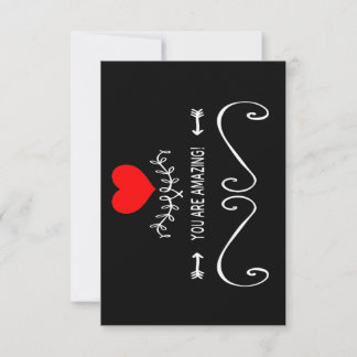 Du är Fantastisk! Tack Kort