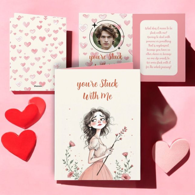 Du är fast med mig helgkort (Skapare uppladdad)