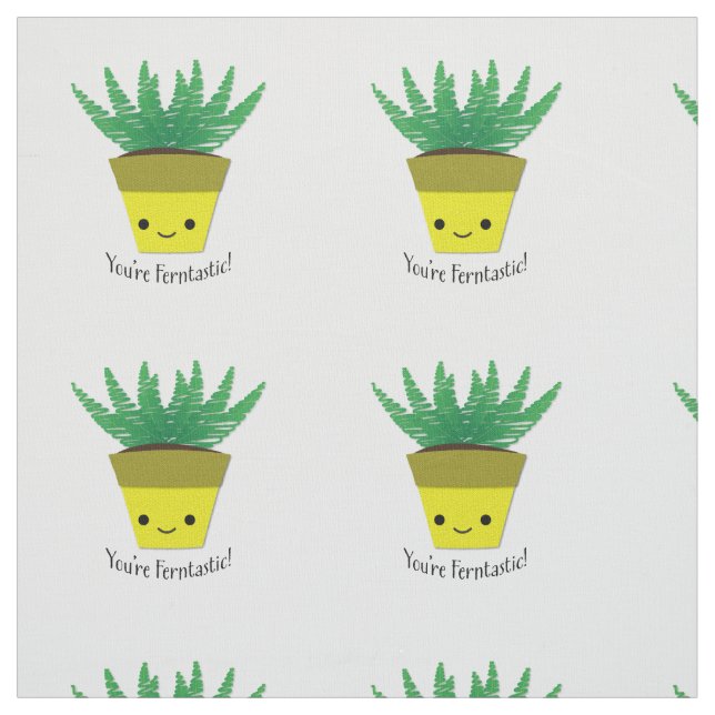 Du är Ferntastic Fern Tyg (Provkarta)