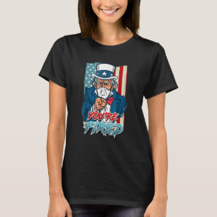 Du är Fied Independence day Party USA Sam T Shirt