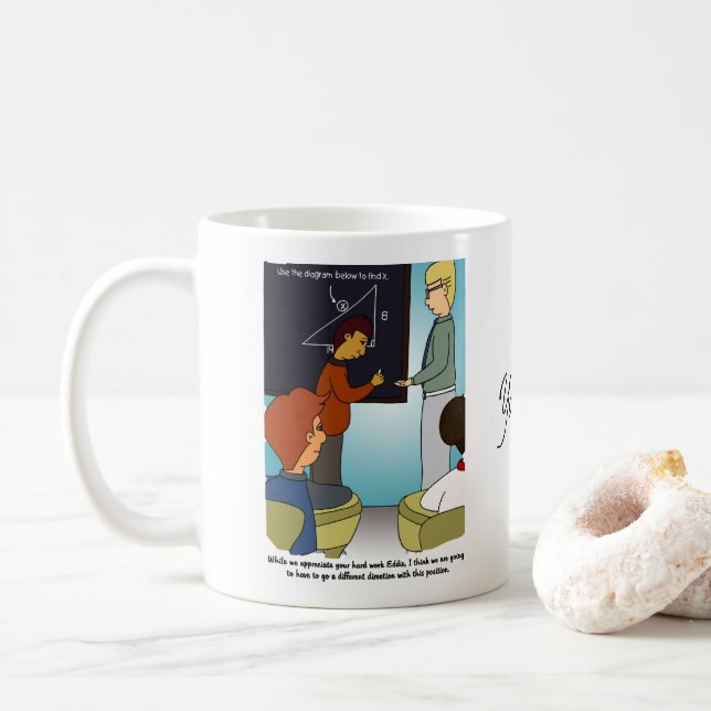 Du är Fired Coffee Mugg (Med munk)