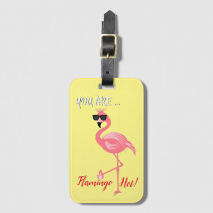Du är Flamingo Hett Thunder_Cove Bagagebricka