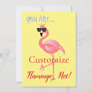 Du är Flamingo Hett Thunder_Cove Inbjudningar