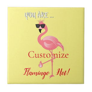 Du är Flamingo Hett Thunder_Cove Kakelplatta
