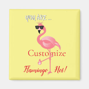 Du är Flamingo Hett Thunder_Cove Magnet