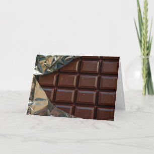 Du är för sötad, choklad Candy Pub Card Helgkort