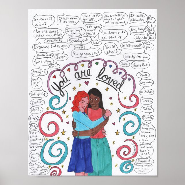 Du är förlorad poster (Framsidan)