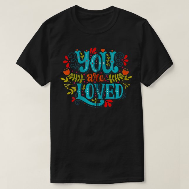 Du är förlorad Zip T Shirt (Design framsida)
