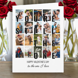 Du är fortfarande en 20-foto-romantisk Valentine Kort