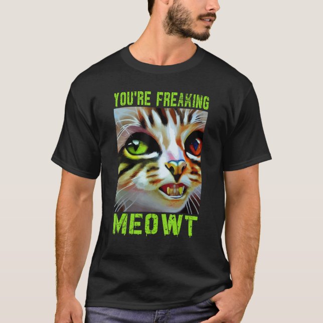 Du är Frälsare Cat Idea T Shirt (Framsida)