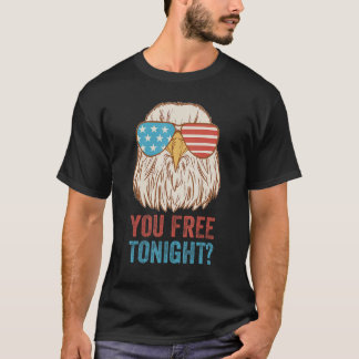 Du är fri i kväll, Eagle Celebrate Independence da T Shirt