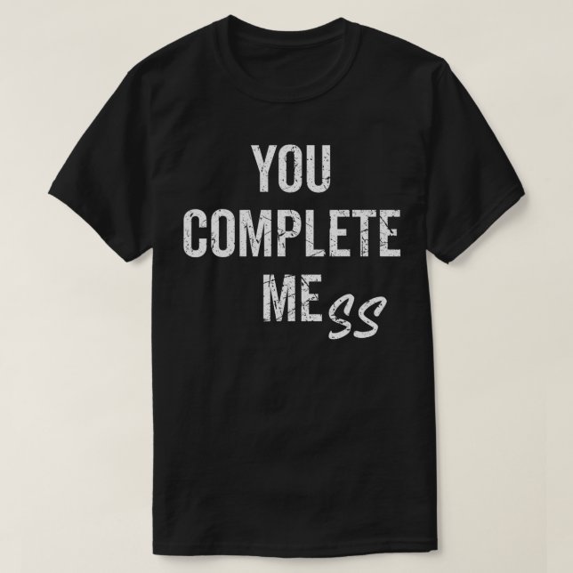 DU ÄR FULLSTÄNDIG  LUNT Sarkastic Slogan Antisocia T Shirt (Design framsida)