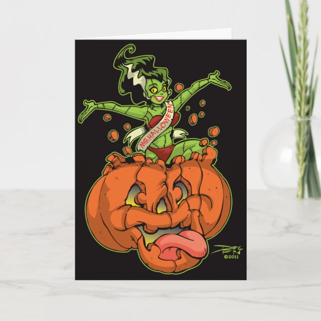 Du är GHOULEN av min dreams. Helgkort (Framsida)