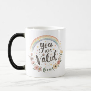 Du är giltig regnbågsoffert - LGBTQ+ Mugg - Pride