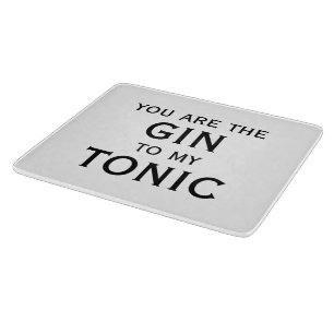 Du är gin till min tonic rolig present för par