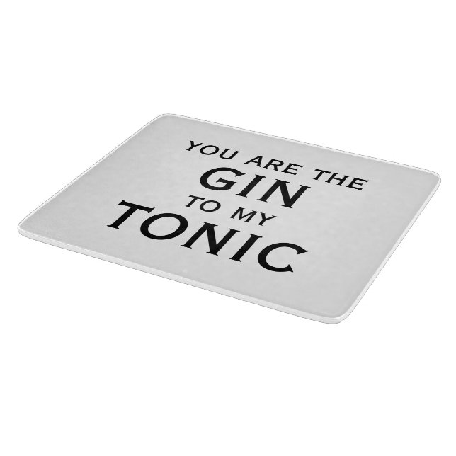 Du är gin till min tonic rolig present för par (Hörn)