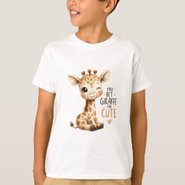 Du Är Giraff Söt Söt Konst T Shirt