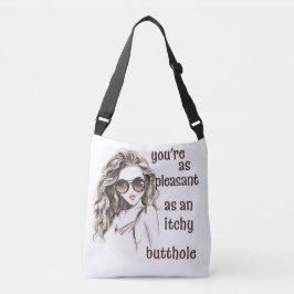 Du är glad axelväska