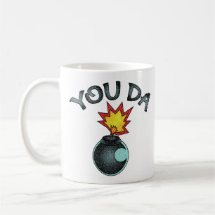 Du är glitterbomben kaffemugg