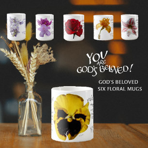 DU ÄR GODS GULT KRÄVD MUGG. KAFFEMUGG