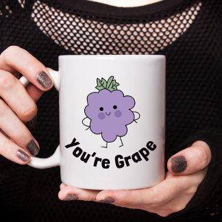 Du är grafisk, fin mugg - Cute och lekfull design