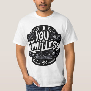 Du är gränslös - ökar motivationsofferten t shirt