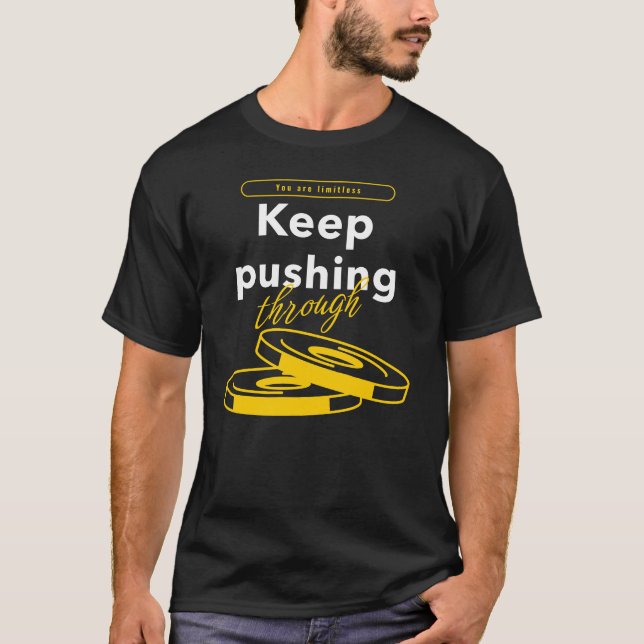 Du är gränslös t shirt (Framsida)