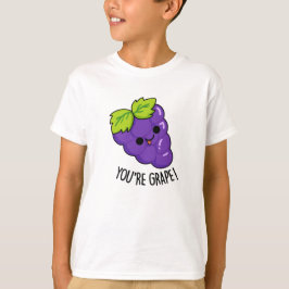 Du är Grape Funny Fruit Pun T Shirt