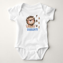 Du är Grreat Cute Lejon Baby Bodykostym T Shirt