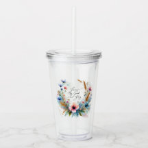 Du är Gud som Stays, vattenfärgsfärgad blommigt