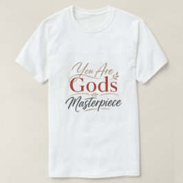Du Är Guds Mästerverk Kristet Uppmuntran T Shirt
