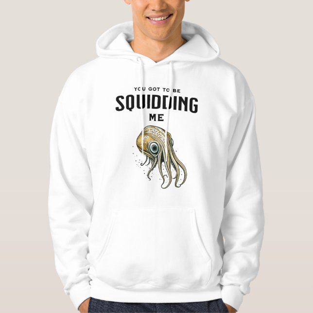 Du är Har att träna mig... Hoodie (Framsida)