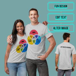 Du är här Dystopian Future Mashup Ver 03 T Shirt