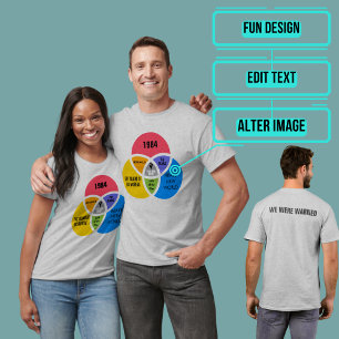 Du är här Dystopian Future Mashup Ver 03 T Shirt