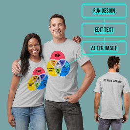 Du är här Dystopian Future Mashup Ver 04 T Shirt